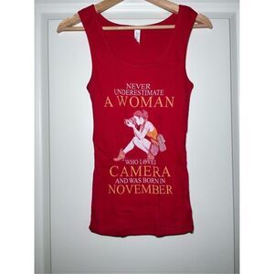 Woman born in November Women's Tank Top size Small